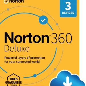 Norton 360 Deluxe for 3 Devices – 1 Year