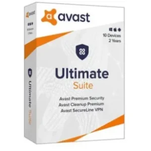 Avast Ultimate Security 2 Year 10 Devices Antivirus VPN