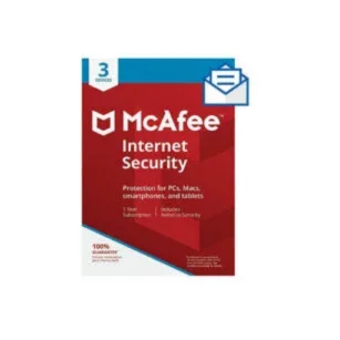 McAfee Internet Security, 3 Device, Antivirus Software, 3 Device