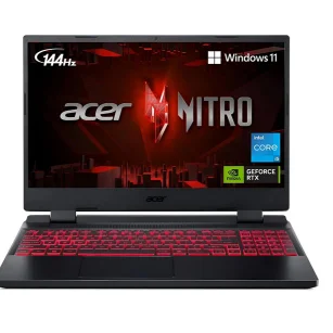 Acer Nitro 5 Gaming Laptop | Intel Core i5-12500H | 15.6″ FHD 144Hz IPS Display | 8GB DDR4 | 512GB PCIe Gen 4 SSD | Killer Wi-Fi 6 | Backlit Keyboard