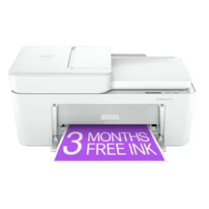 HP DeskJet 4252e Wireless All-in-One Color Inkjet Printer, Scanner, Copier, 3 Months Free Ink