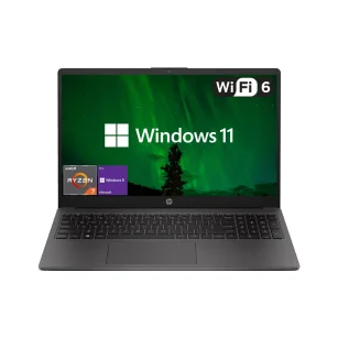 HP Newest 255 G10 Professional Business Laptop, AMD Ryzen 7 7730U, 15.6″ FHD IPS Display, 64GB RAM, 2TB SSD, HDMI, Wi-Fi 6, Webcam, Windows 11 Pro, Black