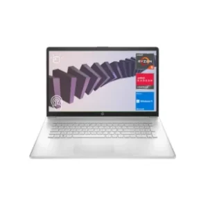 HP 2023 Newest 17 Laptop, 17.3″ HD+ Touchscreen Display, AMD Ryzen 5 7530U, 16GB RAM, 1TB SSD, Wi-Fi 6, Backlit KB, Webcam, HDMI, Windows 11 Home, Silver